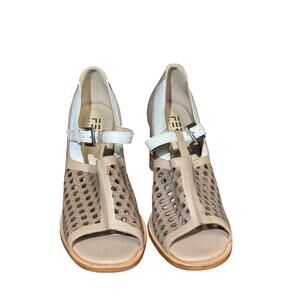 Ferri Sai Paolo handmade leather heels size 39 euro